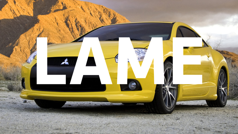 Illustration for article titled Ten Cars That Try Too Hard To Be Cool